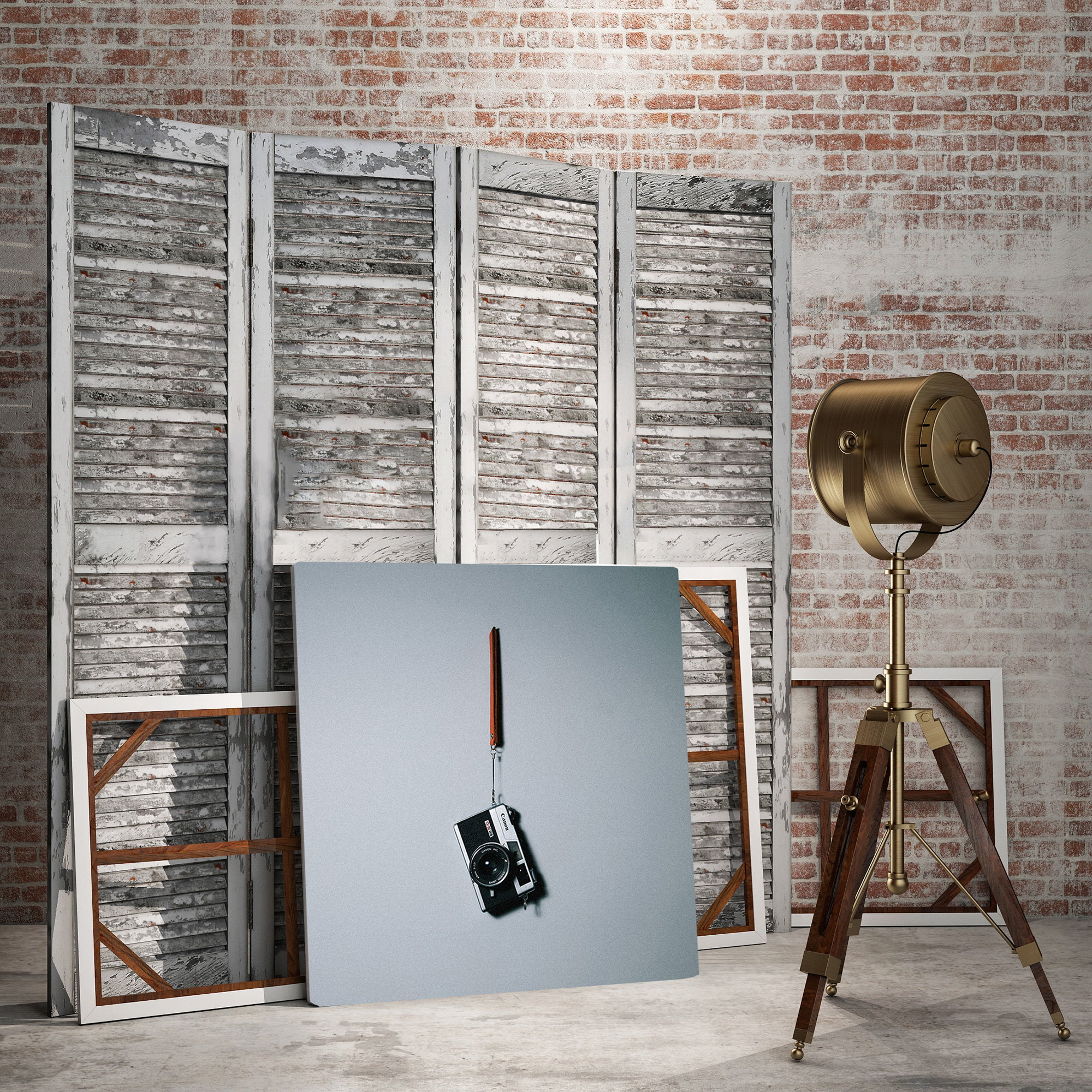 tablou canvas Canon Film Camera RME 010 mockup tablou canvas Canon Film Camera RME 010 mockup