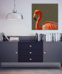 tablou canvas Flamingo NBR 003 mockup