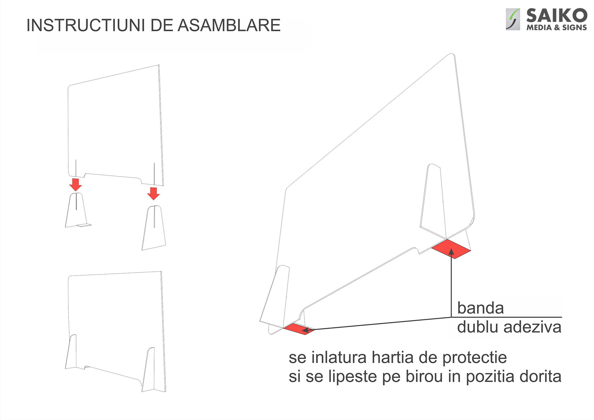 instructiuni amplasare ecran transparent instructiuni amplasare ecran transparent