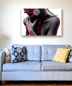 tablou canvas Body Paint White LPL 001 mockup 2 1