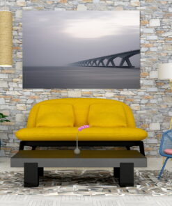 tablou canvas Bridge from nowhere UAR 020 mockup 2 1