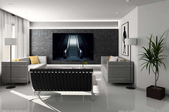 tablou canvas Down the middle UAR 016 mockup 1