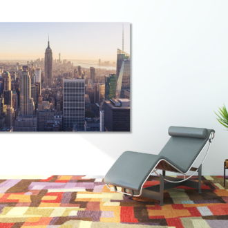tablou canvas Downtown scrapers UAR 013 mockup 1
