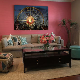 tablou canvas Ferris Wheel UNL 007 mockup 1