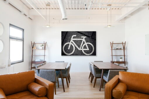 tablou canvas Flat bycicle RSG 010 mockup 1