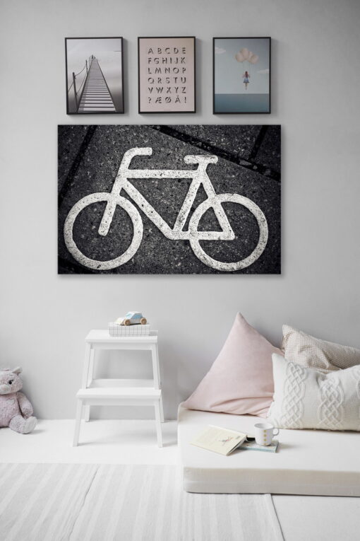 tablou canvas Flat bycicle RSG 010 mockup 2 1