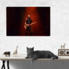 tablou canvas Guitar Solo LMU 004 mockup 1