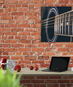 tablou canvas Guitar strings LMU 012 mockup 1