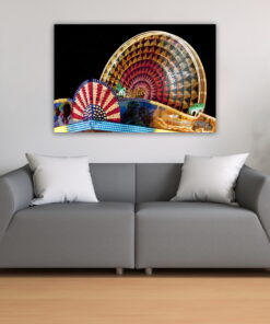 tablou canvas Light trails UNL 009 mockup 1