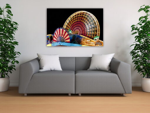 tablou canvas Light trails UNL 009 mockup 1