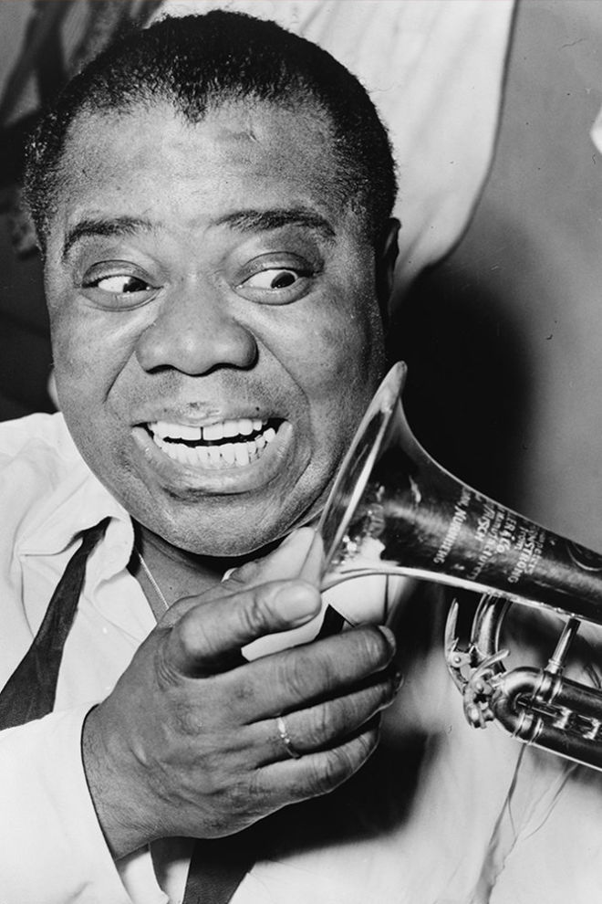 tablou canvas Louis Armstrong LMU 008 1