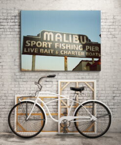 tablou canvas Malibu Sign RSG 007 mockup 1