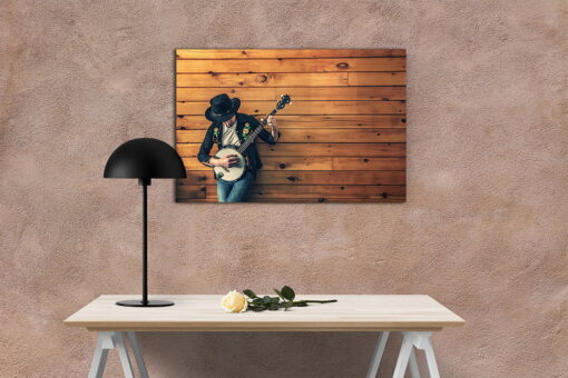 tablou canvas Mandolin Banjo LMU 005 mockup 1
