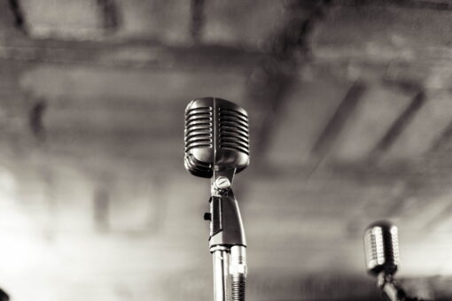 tablou canvas Microphones LMU 011 1
