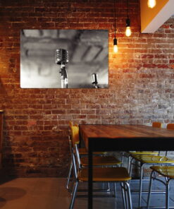 tablou canvas Microphones LMU 011 mockup 1