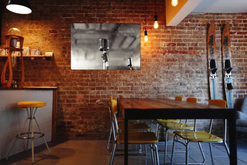 tablou canvas Microphones LMU 011 mockup 1