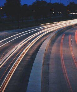 tablou canvas Night traffic UNL 004 1