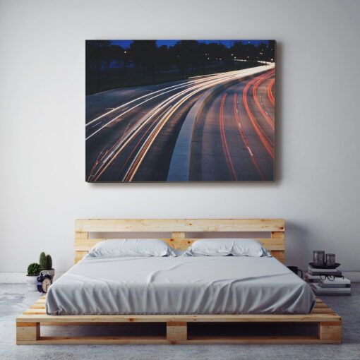 tablou canvas Night traffic UNL 004 mockup 1