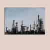 tablou canvas Oil refinery UND 007 mockup 1