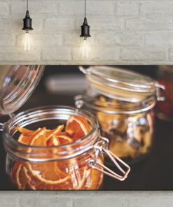 tablou canvas Orange Jar FFR 008 mockup 1