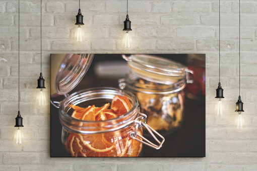 tablou canvas Orange Jar FFR 008 mockup 1