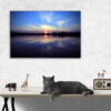 tablou canvas Perfect sunset NLS 003 mockup 1