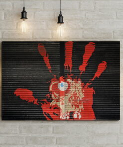 tablou canvas Red Hand AGR 008 mockup 1