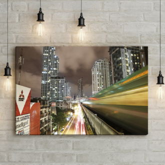 tablou canvas Rush hour UNL 002 mockup 1