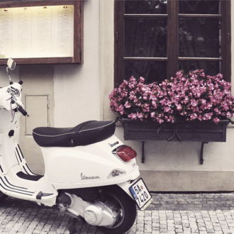 tablou canvas Scooter TOW 008 1