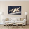tablou canvas Sleeping cat NWA 007 mockup 1