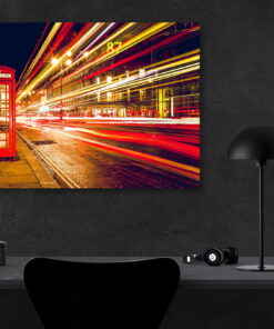 tablou canvas Speeding lights UNL 014 mockup 2 1