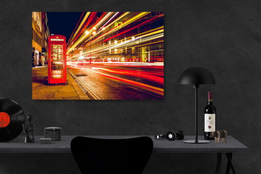 tablou canvas Speeding lights UNL 014 mockup 2 1