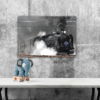tablou canvas Steam Locomotive TRL 004 mockup 1