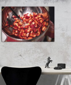 tablou canvas Strawberries FFR 009 mockup 1