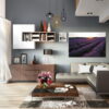tablou canvas Sunset over lavender field NFL 014 mockup 1