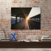 tablou canvas Train station UAR 009 mockup 1