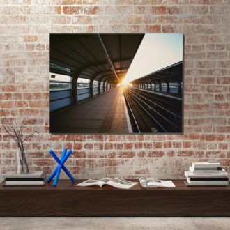 tablou canvas Train station UAR 009 mockup 1