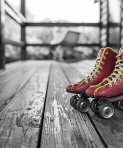 tablou canvas Vintage Roller Skates RSL 002 1
