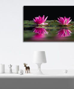 tablou canvas Water Lilies NFL 003 mockup 1