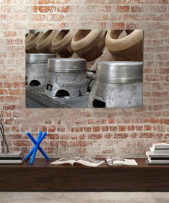 tablou canvas Wood and metal UND 008 mockup 1