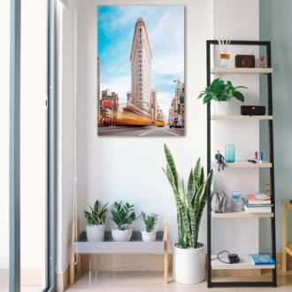 tablou canvas cladirea flat iron din new york UCC 003 mockup 2 1