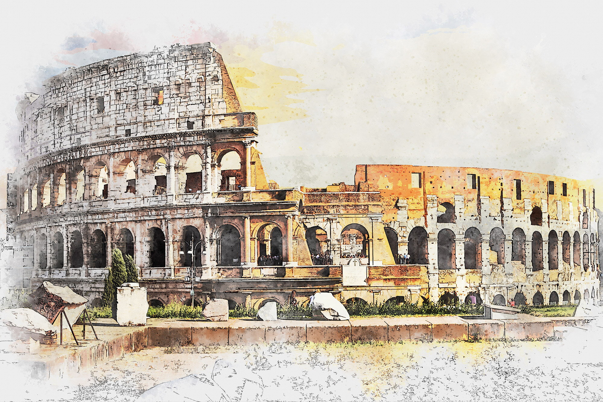 tablou canvas colosseum ul roman UCC 011 1 tablou canvas colosseum ul roman UCC 011 1