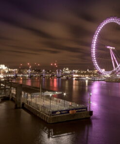 tablou canvas london eye pe timp de noapte UNL 029 1