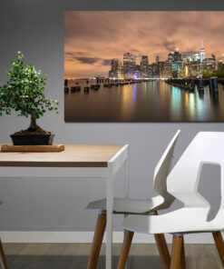 tablou canvas manhattan noaptea vazut de pe mare unl 018 mockup 1