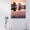 tablou canvas muzeul luvru UCC 008 mockup 2 1