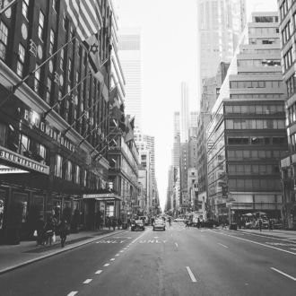 tablou canvas pe strada in manhattan UNL 023 1