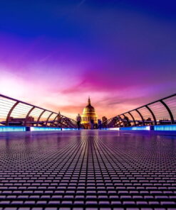 tablou canvas podul london millenium bridge UAR 024 1