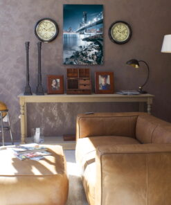 tablou canvas podul manhattan bridge noaptea UNL 024 mockup 2 1