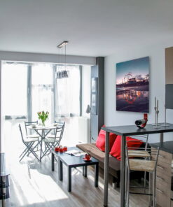 tablou canvas santa monica pier pe inserat UNL 032 mockup 1