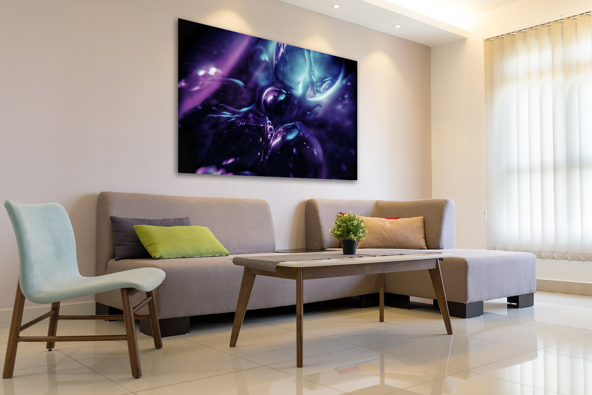 tablou canvas abstract ABSL 002 simulare tablou canvas abstract ABSL 002 simulare